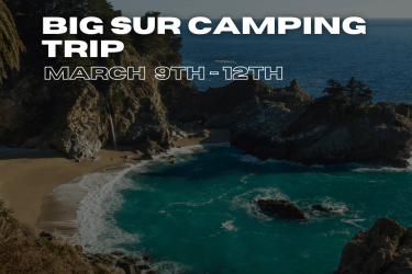 Big Sur Camping Trip